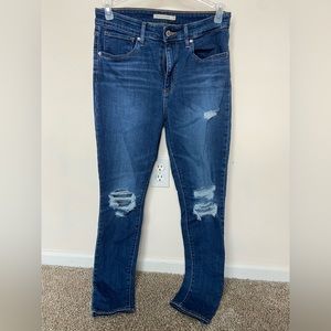 Levi’s high rise skinny jeans